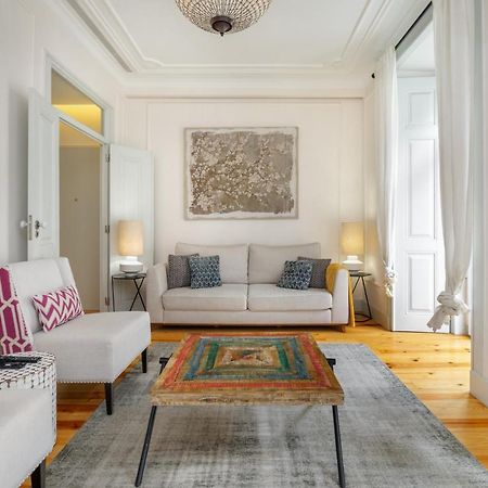Whome Luxury Stay In Prime Location W/ Ac, Lift & Private Patio Lissabon Exterior foto