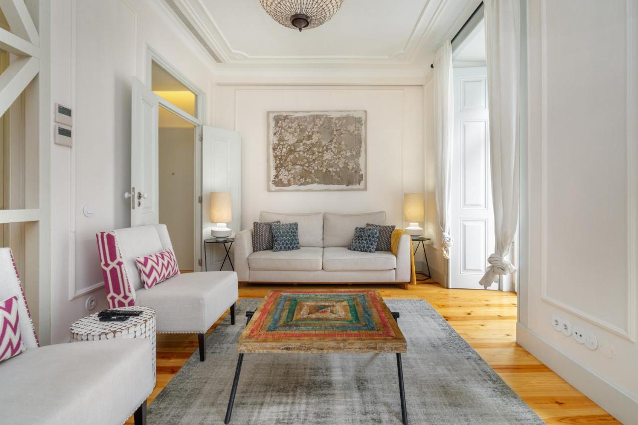Whome Luxury Stay In Prime Location W/ Ac, Lift & Private Patio Lissabon Exterior foto