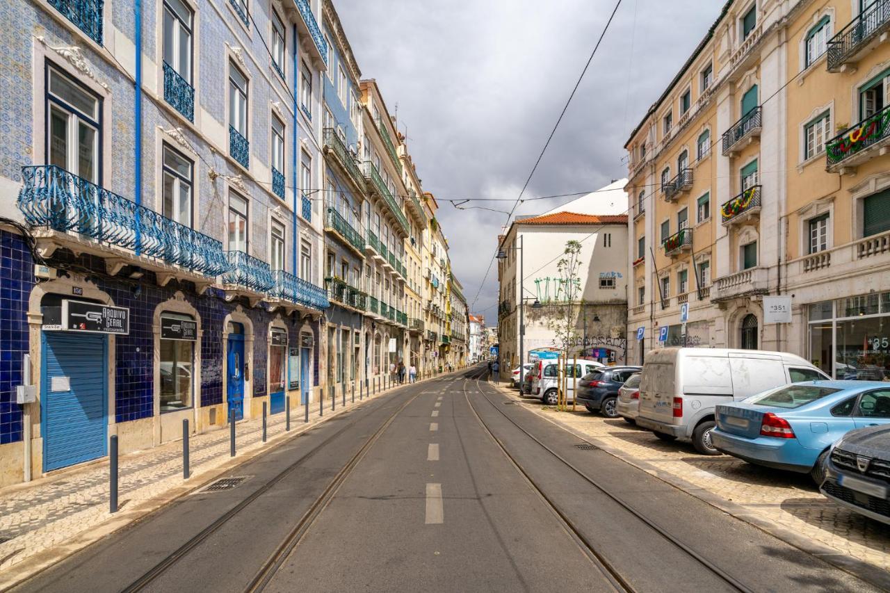 Whome Luxury Stay In Prime Location W/ Ac, Lift & Private Patio Lissabon Exterior foto