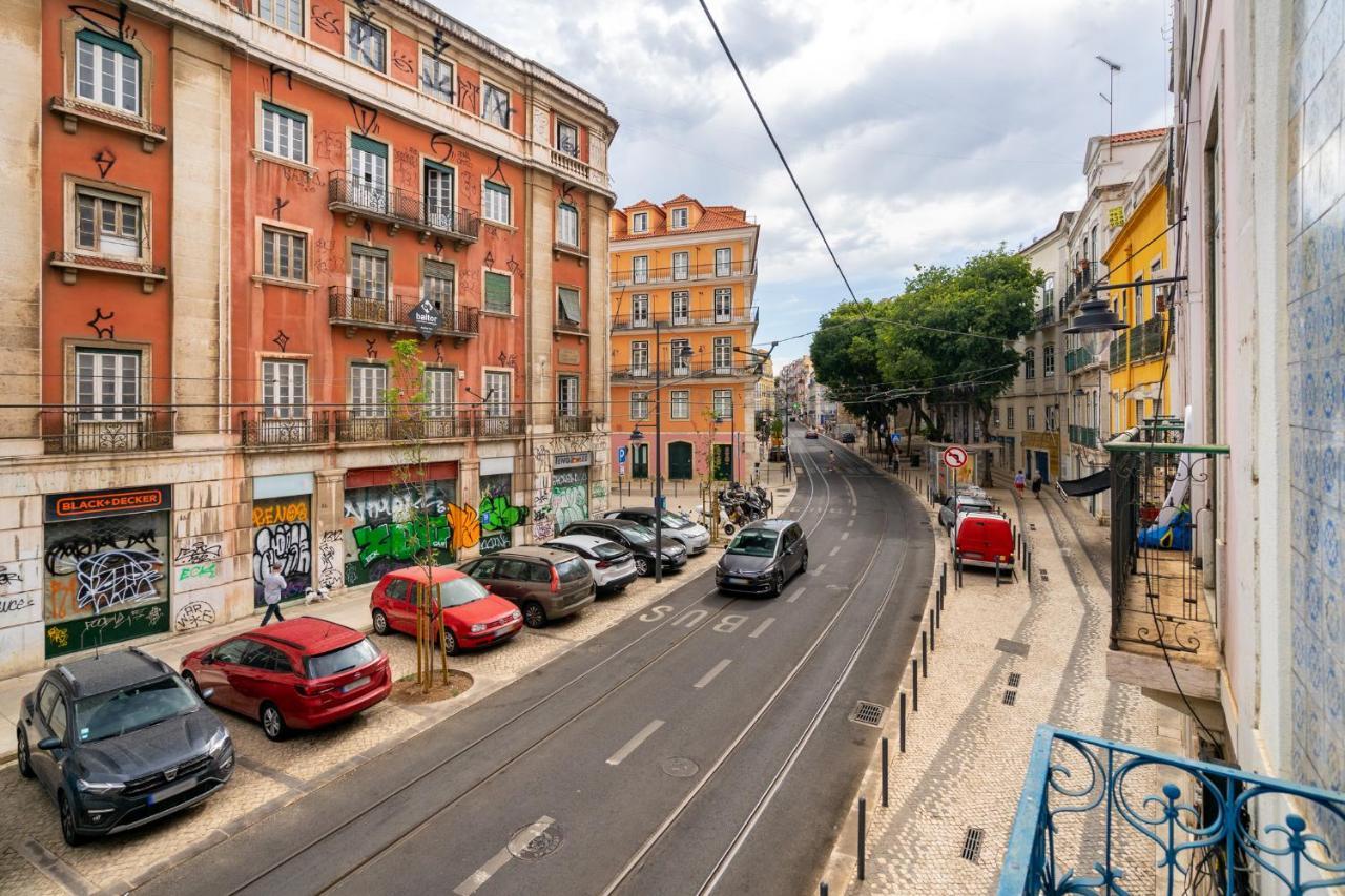 Whome Luxury Stay In Prime Location W/ Ac, Lift & Private Patio Lissabon Exterior foto